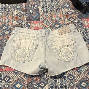 Big Star Light Wash Jean Shorts